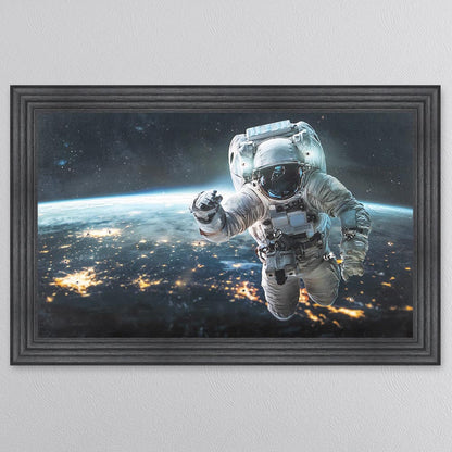 Spaceman Framed Wall Art