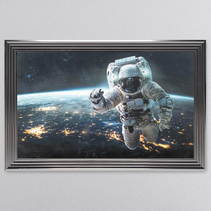 Spaceman Framed Wall Art