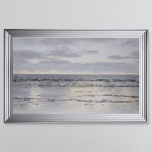 Sunlight On The Sea Framed Wall Art