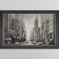 To The Chrysler Building Framed Wall Art
