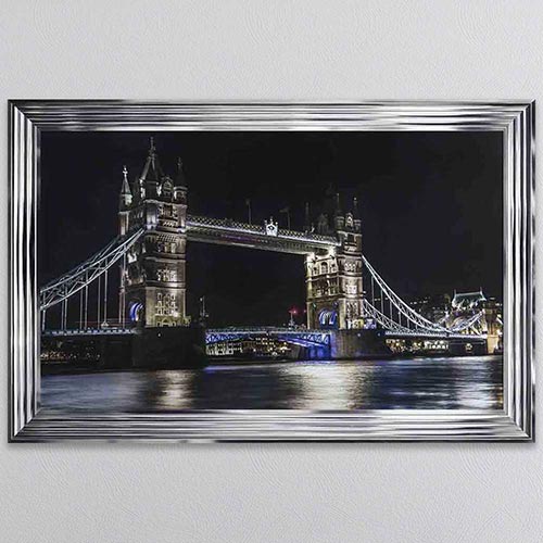 Tower Bridge By Night Framed Wall Art
