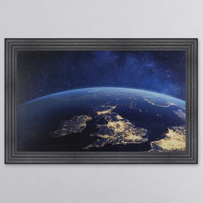 UK From Above Framed Wall Art