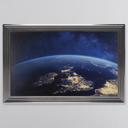 UK From Above Framed Wall Art