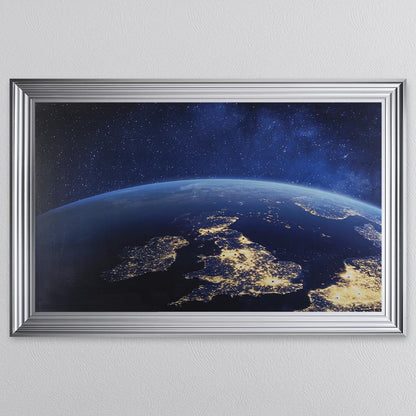 UK From Above Framed Wall Art