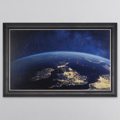 UK From Above Framed Wall Art