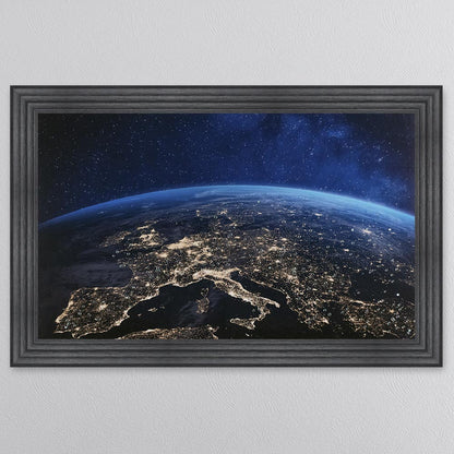 World From Above Framed Wall Art