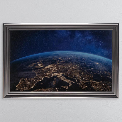World From Above Framed Wall Art
