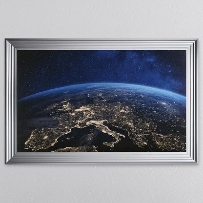 World From Above Framed Wall Art