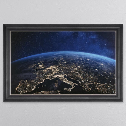 World From Above Framed Wall Art