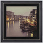 Venice 4 with Black Mount Framed Wall Art