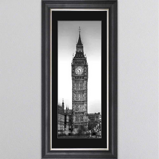 Big Ben with Black Mount Framed Wall Art
