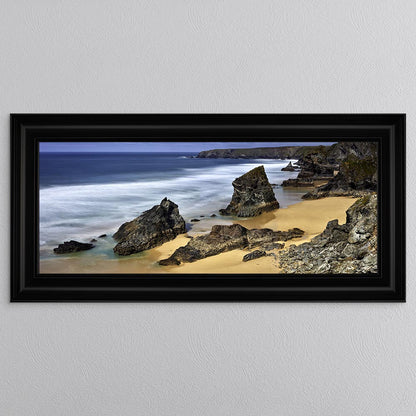 Bedruthan Beach Framed Wall Art