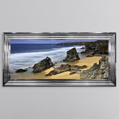 Bedruthan Beach Framed Wall Art