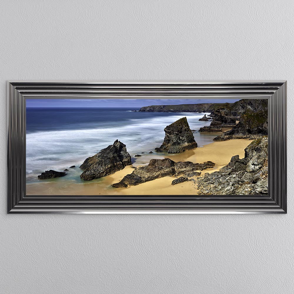 Bedruthan Beach Framed Wall Art
