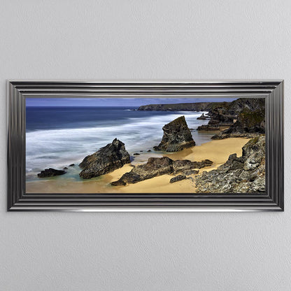 Bedruthan Beach Framed Wall Art