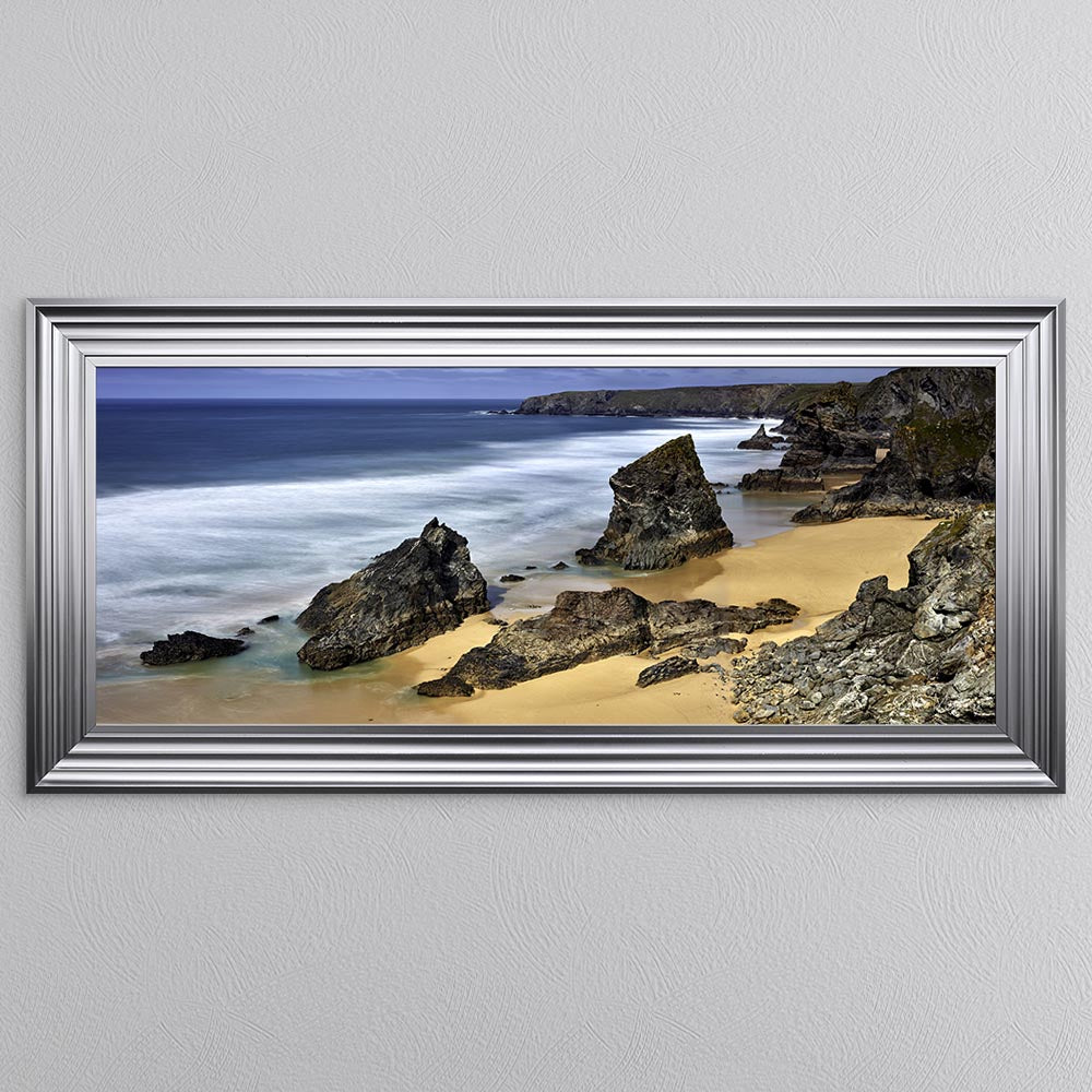 Bedruthan Beach Framed Wall Art