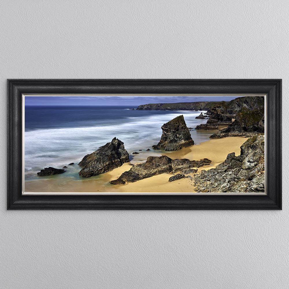 Bedruthan Beach Framed Wall Art
