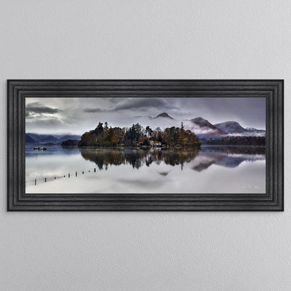 Derwent Isle Rising Framed Wall Art
