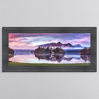 Derwent Sunrise Mists Framed Wall Art
