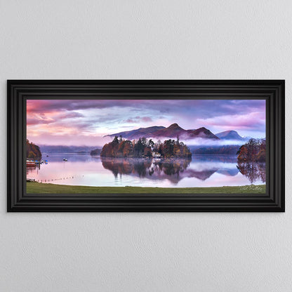 Derwent Sunrise Mists Framed Wall Art