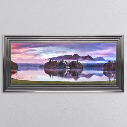 Derwent Sunrise Mists Framed Wall Art
