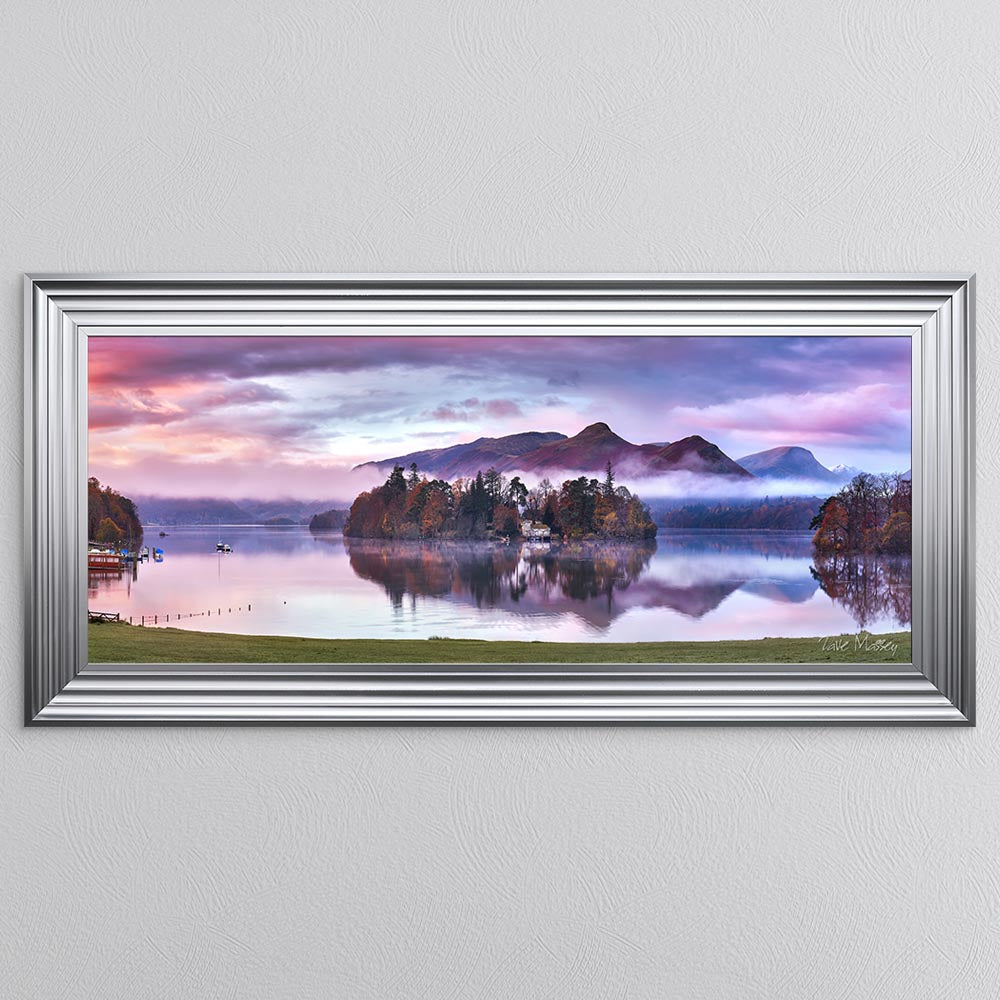 Derwent Sunrise Mists Framed Wall Art
