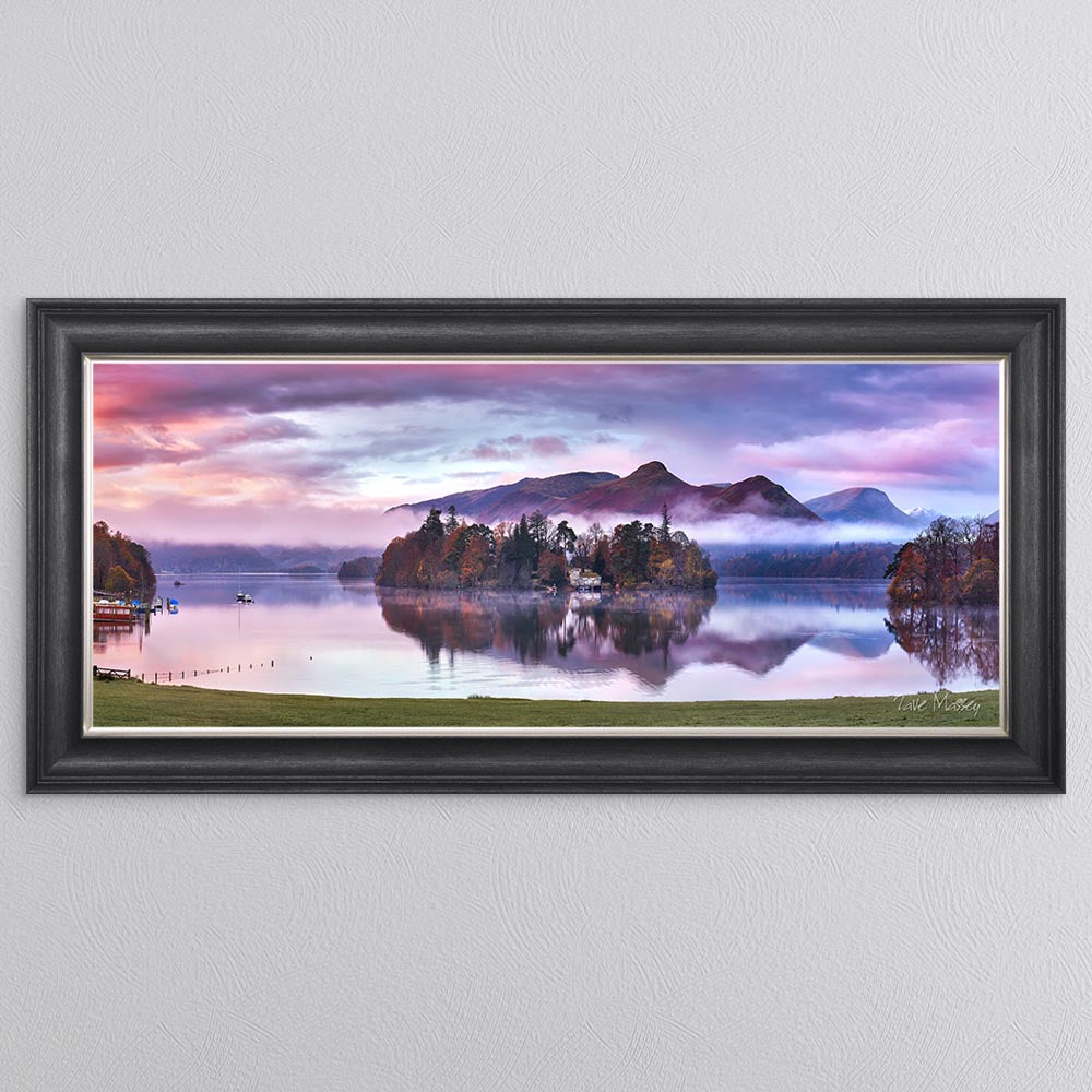Derwent Sunrise Mists Framed Wall Art