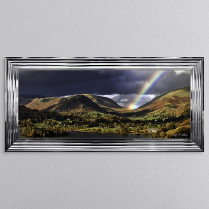 Rainbow Over Grasmere Framed Wall Art