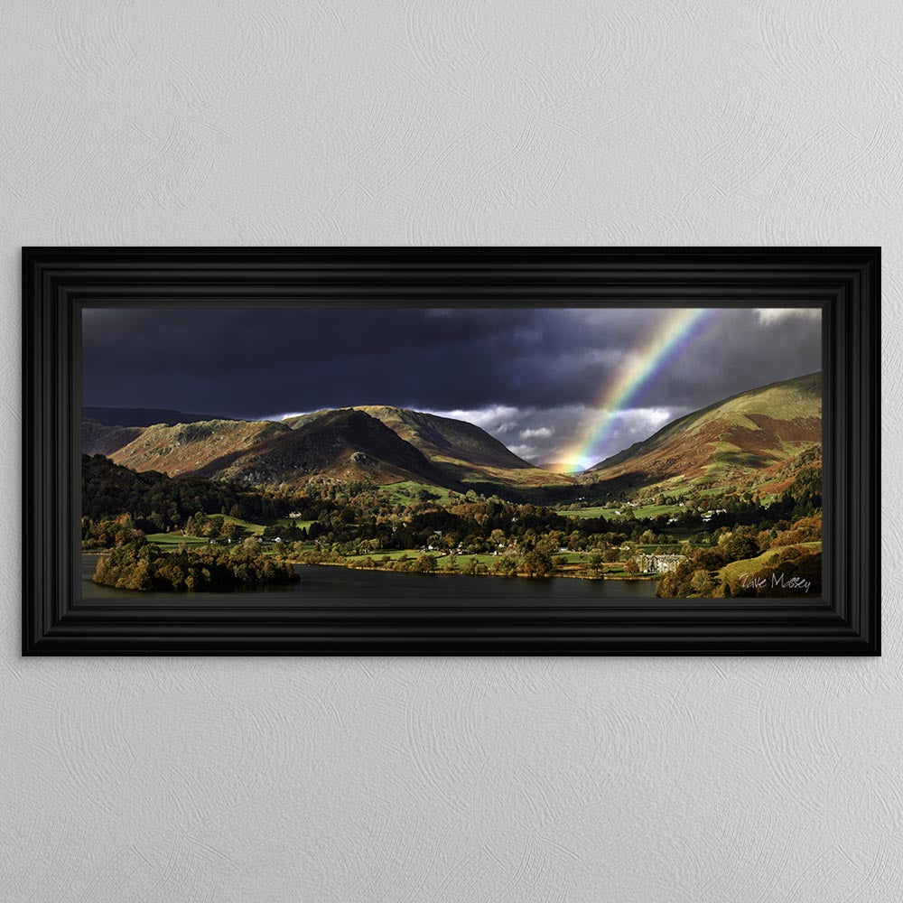 Rainbow Over Grasmere Framed Wall Art