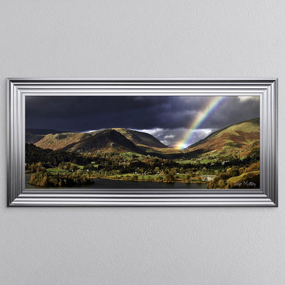 Rainbow Over Grasmere Framed Wall Art