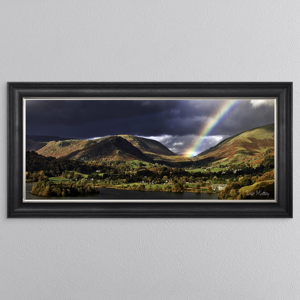 Rainbow Over Grasmere Framed Wall Art