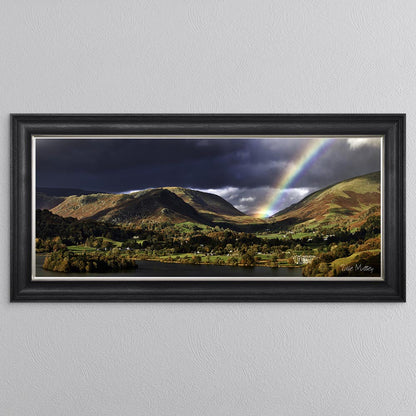 Rainbow Over Grasmere Framed Wall Art