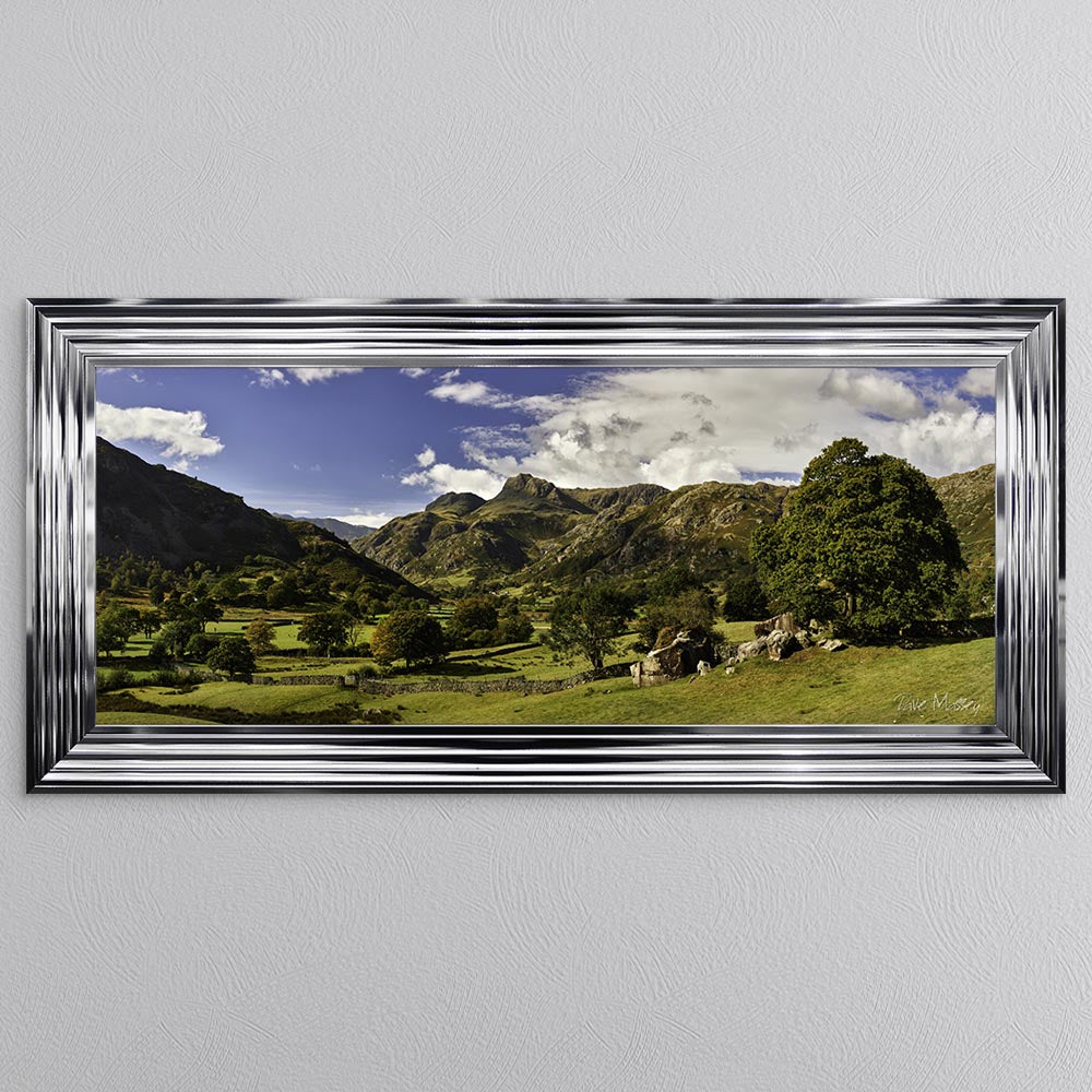 Late Summer At Great Langdale Framed Wall Art