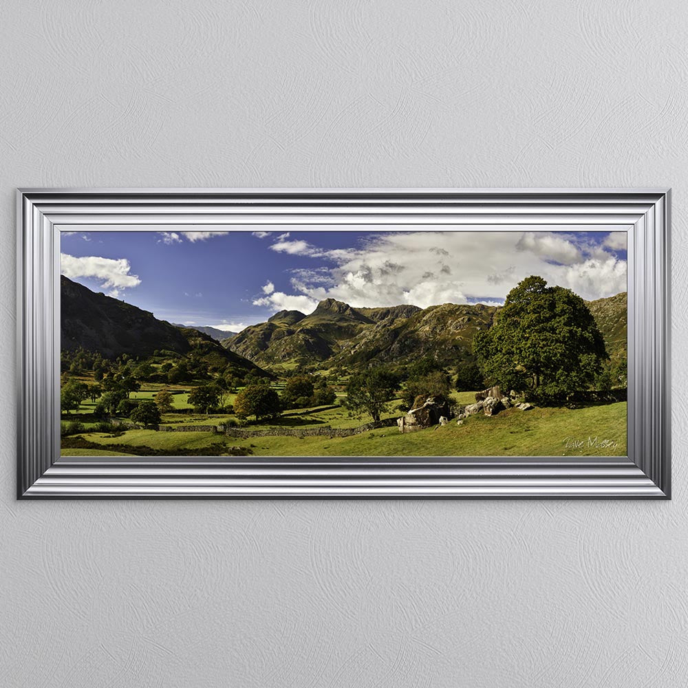 Late Summer At Great Langdale Framed Wall Art