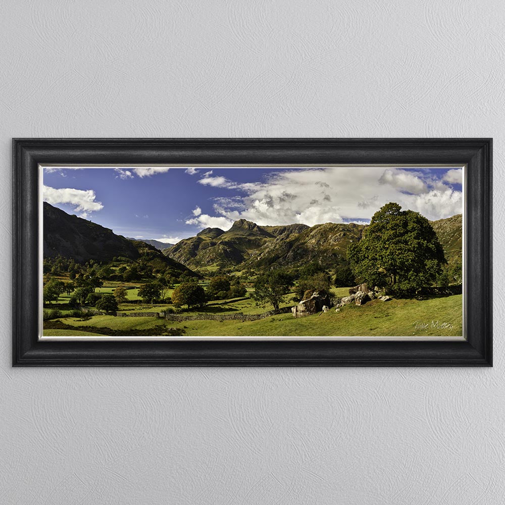 Late Summer At Great Langdale Framed Wall Art