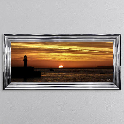 St Ives Sunrise Framed Wall Art