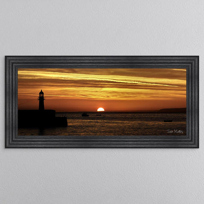 St Ives Sunrise Framed Wall Art