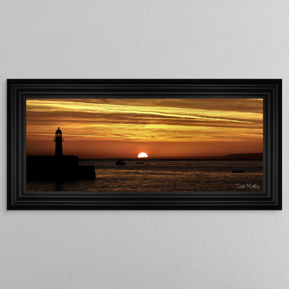 St Ives Sunrise Framed Wall Art