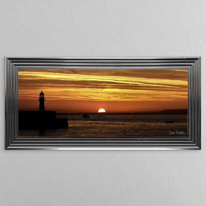 St Ives Sunrise Framed Wall Art