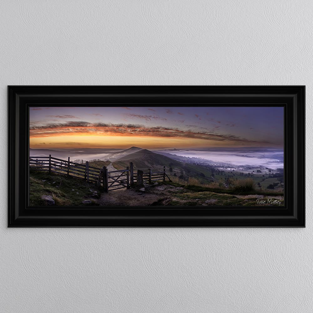 Sunrise Ridge Framed Wall Art