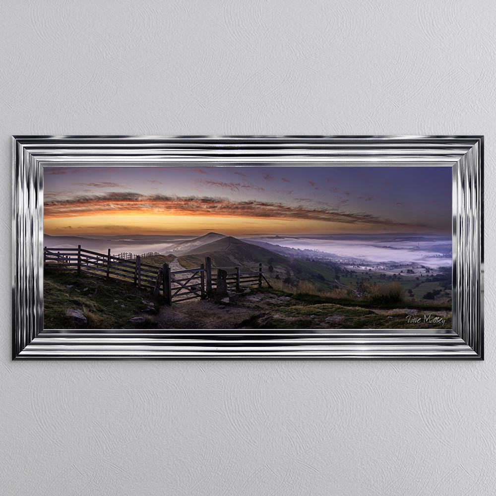 Sunrise Ridge Framed Wall Art