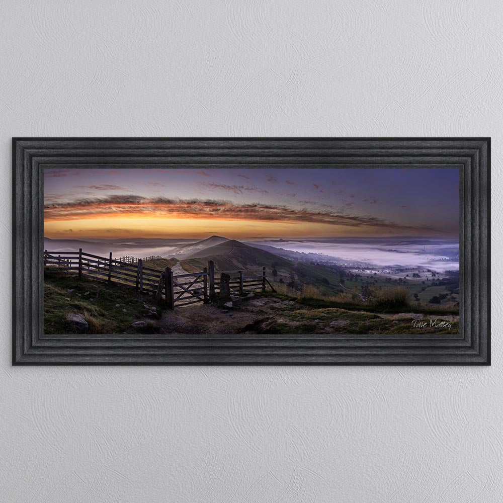 Sunrise Ridge Framed Wall Art