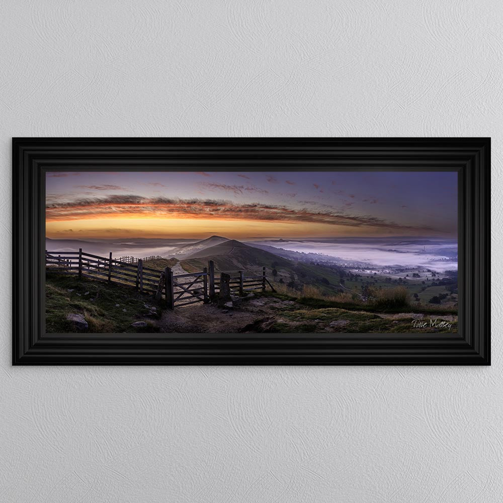 Sunrise Ridge Framed Wall Art