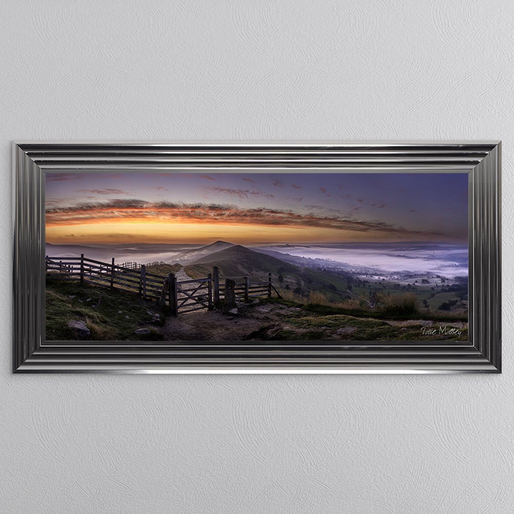 Sunrise Ridge Framed Wall Art