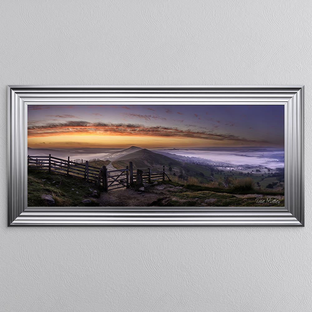 Sunrise Ridge Framed Wall Art