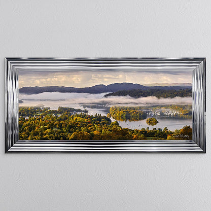 Windermere Morning Mists Framed Wall Art