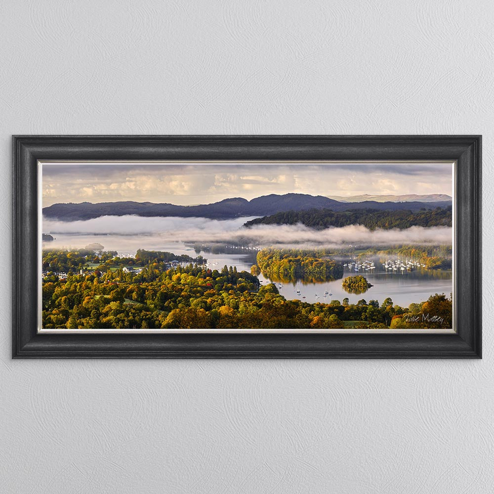Windermere Morning Mists Framed Wall Art