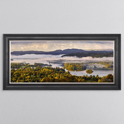 Windermere Morning Mists Framed Wall Art