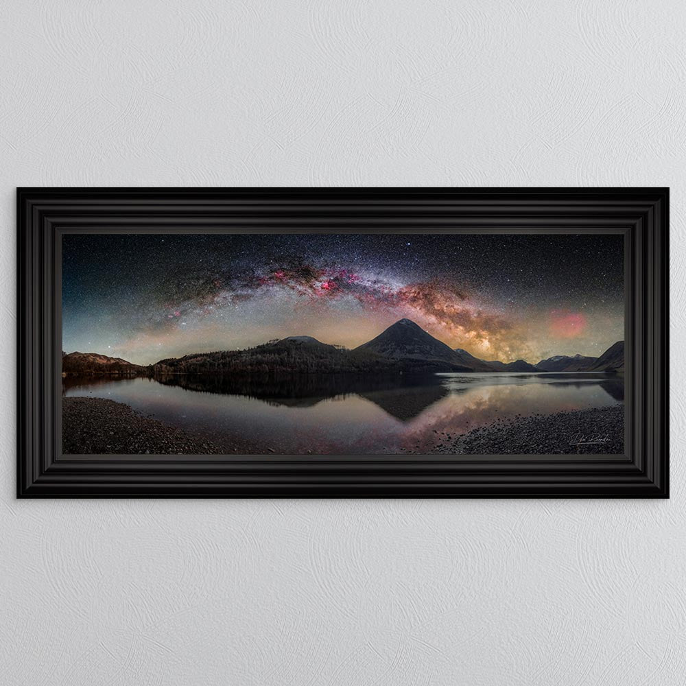 Crummock Milky Way Framed Wall Art