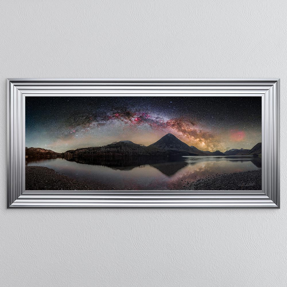 Crummock Milky Way Framed Wall Art
